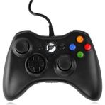 Kablolu Xbox 360 Pc Kol Kontroller Joystick - Siyah