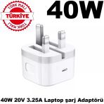 Kablosuz 40W 20V 3.25A Tüm Type-C Laptoplara Uyumlu Şarj Cihazı Güç Adaptörü İpad Macbook Air Pro Dell Lenovo Huawei Matebook Asus Dtsıne0007908