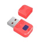 Kablosuz 5.0 Alıcı Adaptörü - Nintendo Switch/PS5/PS4/PC/Pro Controller ile Uyumlu Ses Dönüştürücü (Kırmızı)