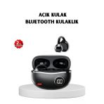 Kablosuz Açık Kulak Kulaklık Bluetooth 5.4 Typec Hızlı Şarj 30 Saat