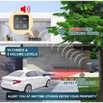 Kablosuz Alarm Sistemi, Hareket Dedektörü, Araç Park Dedektörü, Garaj Dedektör, Araba Yolu Alarmı 800M, Uzun Menzilli, Driveway Alarm Sistemi Hareket Sensörüi - Adet