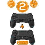 Kablosuz Bilgisayar Oyun Kolu Wireless Joystick Pc Laptop Tablet Mobile Playstation4 Uyumlu - Siyah