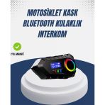 Kablosuz Bluetooth İnterkom Ip65 Suya Dayanıklı 40Mm Hd Ses Ve 40 Saat Pil