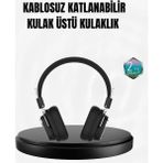 Kablosuz Bluetooth Kulak Üstü Kulaklık Kristal Ses Kalitesi ve Ergonomik Yapı Nemere
