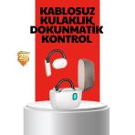 Kablosuz Bluetooth Kulaklık – Otomatik Eşleşme Tek Tuş Stereo Ses