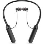Kablosuz Bluetooth Kulaklık Stereo Mikrofon Boyun Askılı Sporcu Kulaklık Super Bass 130 Saat EP120 - Siyah