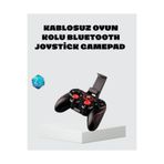 Kablosuz Bluetooth Oyun Kolu Mobil TV PC Uyumlu Ergonomik Tasarım TYC12C8AA28F66BE33E4D6002