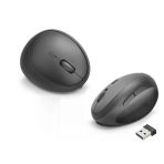 Kablosuz Ergonomik Dikey Mouse Dual Mod 3200 Dpi 6 Tuş Bilek Dostu - Siyah Nd1210