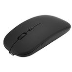 Kablosuz Fare, M90 Bluetooth + 2.4G Windows 98 / Me / 2000 / XP / Vista / Win 7 / Win8 için Çift Modlu Kablosuz Ergonomik Optik Fare (Siyah)