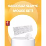 Kablosuz Klavye Mouse Takımı - Ergonomik, Sessiz Ve Enerji Tasarruflu Mir05267628