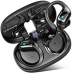 Kablosuz Kulaklık Bluetooth 5.4 Kulaklık 75 Saat Çalma Süresi, 2025 Bluetooth Kulakiçi Derin Bas Gürültü Önleyici Mikrofon, Spor Kulaklıklı Kulak İçi Tomurcuk, Egzersiz/Koşu için IPX7 Su Geçirmez