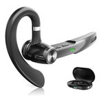 Kablosuz kulaklık mikrofon ile iş için: kamyon şoförü Bluetooth kulaklık gürültü önleyici mikrofon kablosuz kulaklık iş/bilgisayar/dizüstü bilgisayar/cep telefonları/uzaktan çalışma/çağrı merkezi