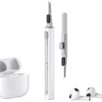Kablosuz Kulaklık Temizlik Kiti – 3’ü 1 Arada Temizlik Kalemi, Yumuşak Fırça ve Sünger Uç, Bluetooth Kulaklık ve Kılıflar Için Beyaz Temizlik Seti, Evınto - standart