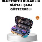 Kablosuz Kulaklık Uzun Pil Ömürlü Şarj Kutulu Ergonomik Hafif Tasarım - --