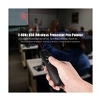 Kablosuz Lazer Sunum Kumandası USB Alıcılı 2,4 Ghz Powerpoint Sunumu Ppt Flip Pen Pointer Clicker Presenter Dahili Alıcı Kırmızı Işık Uzaktan Kumanda - Option-1