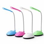Kablosuz LED Masa Lambası Pilli Taşınabilir Esnek Gövdeli Göz Yormayan Işık Küçük Boy Modern Okuma Lambası Çok Renkli
