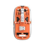 Kablosuz Mouse Fare Şarjlı Bluetooth Wireless Çift Modlu Sessiz 5 Tuşlu Şeffaf DPI Kontrol Tg-9010