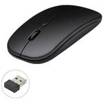 Kablosuz Mouse Fare Şarjlı Bluetooth Wireless Çift Modlu Sessiz - Çok Renkli