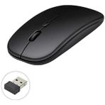 Kablosuz Mouse Fare Şarjlı Bluetooth Wireless Çift Modlu Sessiz Nemere - 1