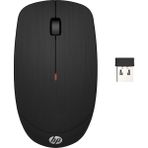 Kablosuz Mouse X200, Siyah, 6VY95AA