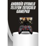 Kablosuz Oyun Kolu Bluetooth Joystick Gamepad Android Uyumlu - 1676-4347