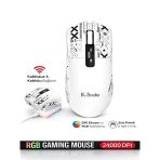 Kablosuz Oyuncu Mouse 24000 Dpı 1000Hz Rgb Şarj İstasyonlu Dijital Göstergeli Gaming Mouse