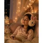 Kablosuz Peluş Bluetooth Kulaklık Yumuşak Tasarım Tf Kart Desteği