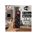 Kablosuz Siyah Mini Piriz Casus Gizli Wifi 1080P HD Kamera