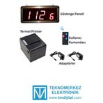 Kablosuz Tek Kullanıcılı Sıramatik Seti (Termal Printer Dahil)