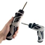 Kablosuz Tornavida – 6V 180RPM, LED Işıklı, Katlanabilir Gövde, Ileri-Geri Fonksiyonlu, 4xaa Pil ile Çalışan, Yumuşak Tutuşlu Elektrikli Vidalama Seti | KCS-616