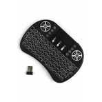 Kablosuz Türkçe Q Klavye Rgb Işıklı Televizyon Ps3 Dokunmatik Mouse Mir32576926