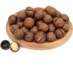 Kabuklu Kavrulmuş Makademya Fındığı 1 Kilo - 1 kg