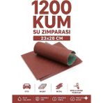 KACAR 23X28CM Su Zımparası - Oto, Ahşap ve Metal Için Hassas Astar ve Yüzey Zımparası - 1200 Kum