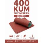 KACAR 23X28CM Su Zımparası - Oto, Ahşap ve Metal Için Hassas Astar ve Yüzey Zımparası - 400 Kum
