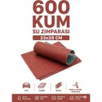 KACAR 23X28CM Su Zımparası - Oto, Ahşap ve Metal Için Hassas Astar ve Yüzey Zımparası - 600 Kum