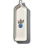 Kachkırhome Seramik Tabak 3 Lü Set Kaktüs Desen Servis Sunum Kahvaltılık