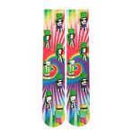 KACOLOR Funny Impostor Game Tube Novelty 3d Üniseks Çorap Erkek Kadın için, Yeşil, 34 EU