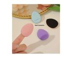 Kadi Cosmetics 4 Adet Parmak Pudra Süngeri Mini Başparmak Makyaj Süngeri Çok Renkli