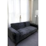 Kadife 3 Kişilik Koltuk Örtüsü Leke Tutmaz Esnek Solma Yapmaz Parlak Kadife Koltuk Kılıfı - 180 x 230 cm - Antrasit