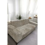 Kadife 3 Kişilik Koltuk Örtüsü Leke Tutmaz Esnek Solma Yapmaz Parlak Kadife Koltuk Kılıfı - 180 x 230 cm - Vizon