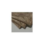 Kadife Üst Kumaş Süngerli Alt Doku Koltuk Örtüsü Damarlı Desen Kapiçino&koyu Vizon - Kahverengi - 175 x 210 cm