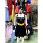 KADIKÖY KOSTÜM Kadın Batman Kostümü - Siyah - XL