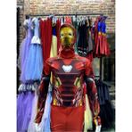 KADIKÖY KOSTÜM Yetişkin Ironman Kostümü - Kırmızı - Tek Beden
