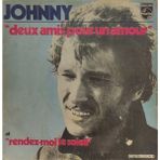Kadıköy Plak Kulübü Johnny Hallyday – Deux Amis Pour Un Amour 45'lik