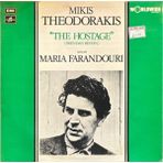 Kadıköy Plak Kulübü Mikis Theodorakis, Maria Farandouri – "the Hostage" (Brendan Behan) Lp