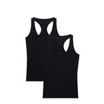 Kadın 2'li Sporcu Atlet - Siyah - L - XL