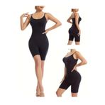 Kadın 4 Lü Etki Tam Boy Göğüs Kaldırıcı Body Korse, SIYAH, S
