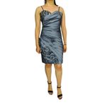Kadın Abiye Elbise Kısa PRT077004 GRİ 36