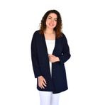 Kadın Anne Mevsimlik Düğmeli Cepli Hırka BGL-ST04313 LACİVERT 54