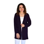 Kadın Anne Mevsimlik Düğmeli Cepli Hırka BGL-ST04313 MÜRDÜM 54